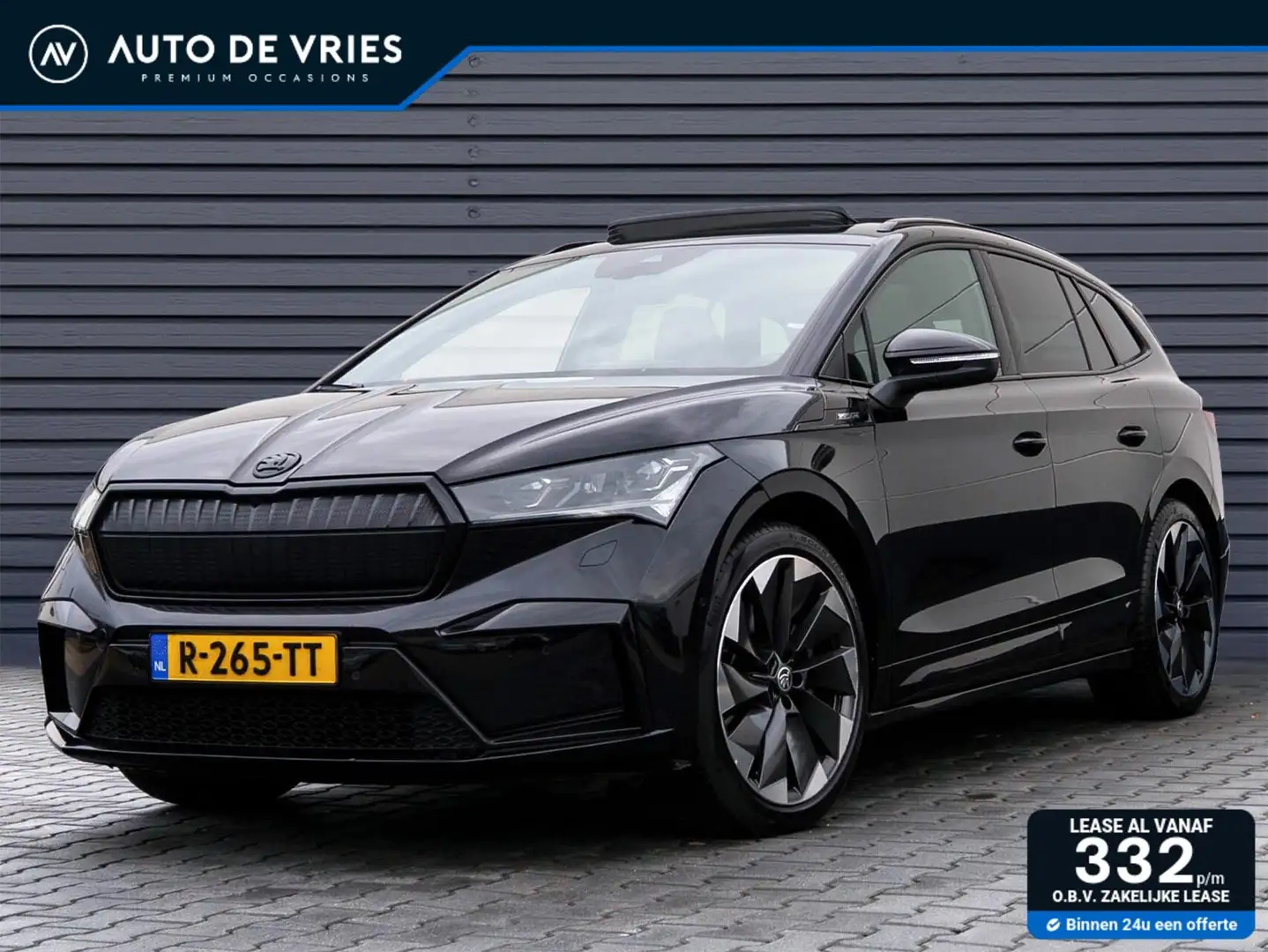 Skoda Enyaq iV 80 Sportline | SOH 96% | Panoramadak | Carplay Noir - 1