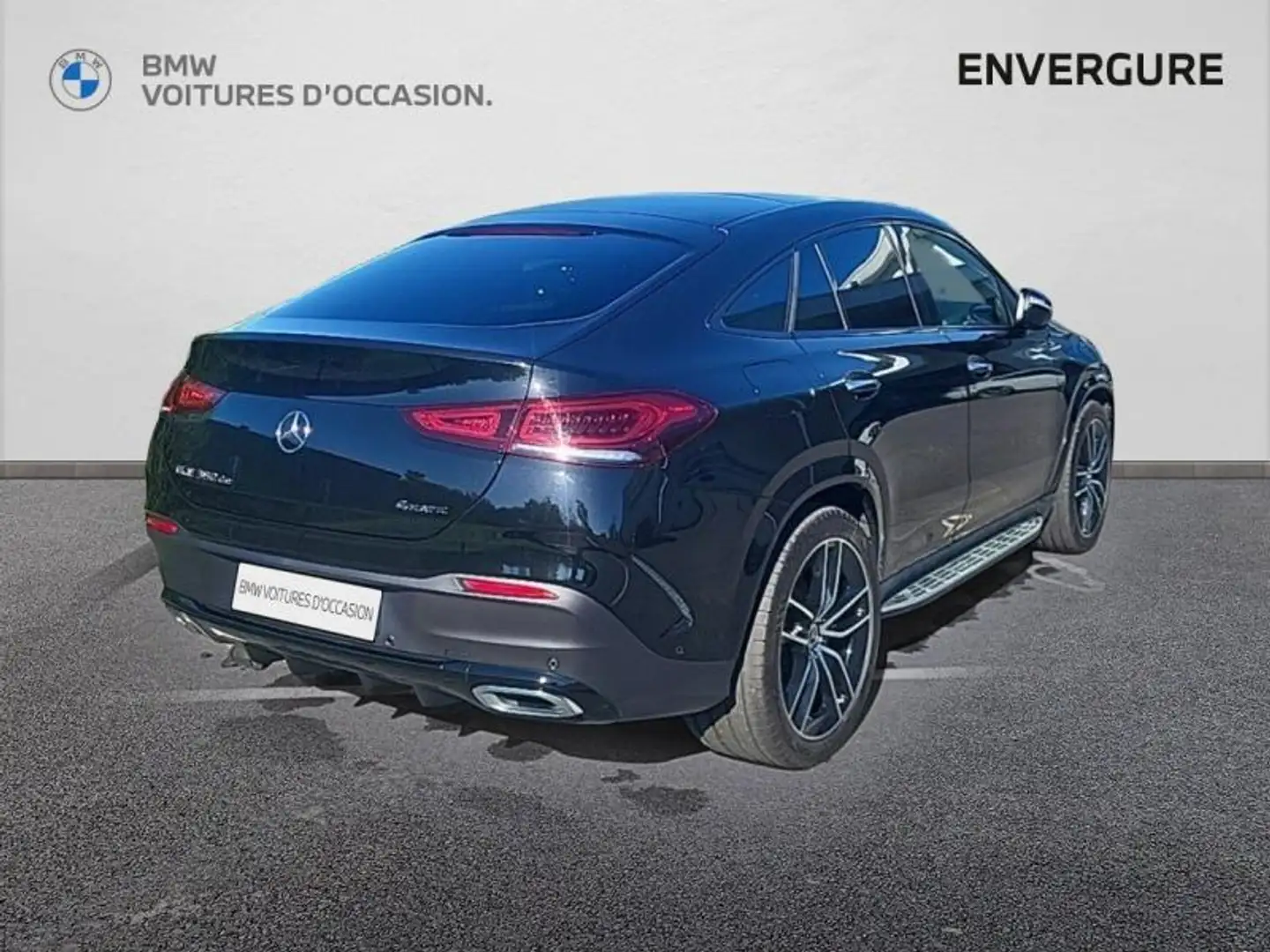 Mercedes-Benz GLE 350 350 de 194+136ch AMG Line 4Matic 9G-Tronic Schwarz - 2