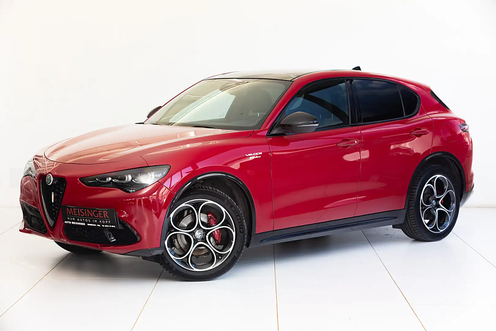Alfa Romeo Stelvio Sprint 2,0 16V 280 AT8 Q4 Rot - 1
