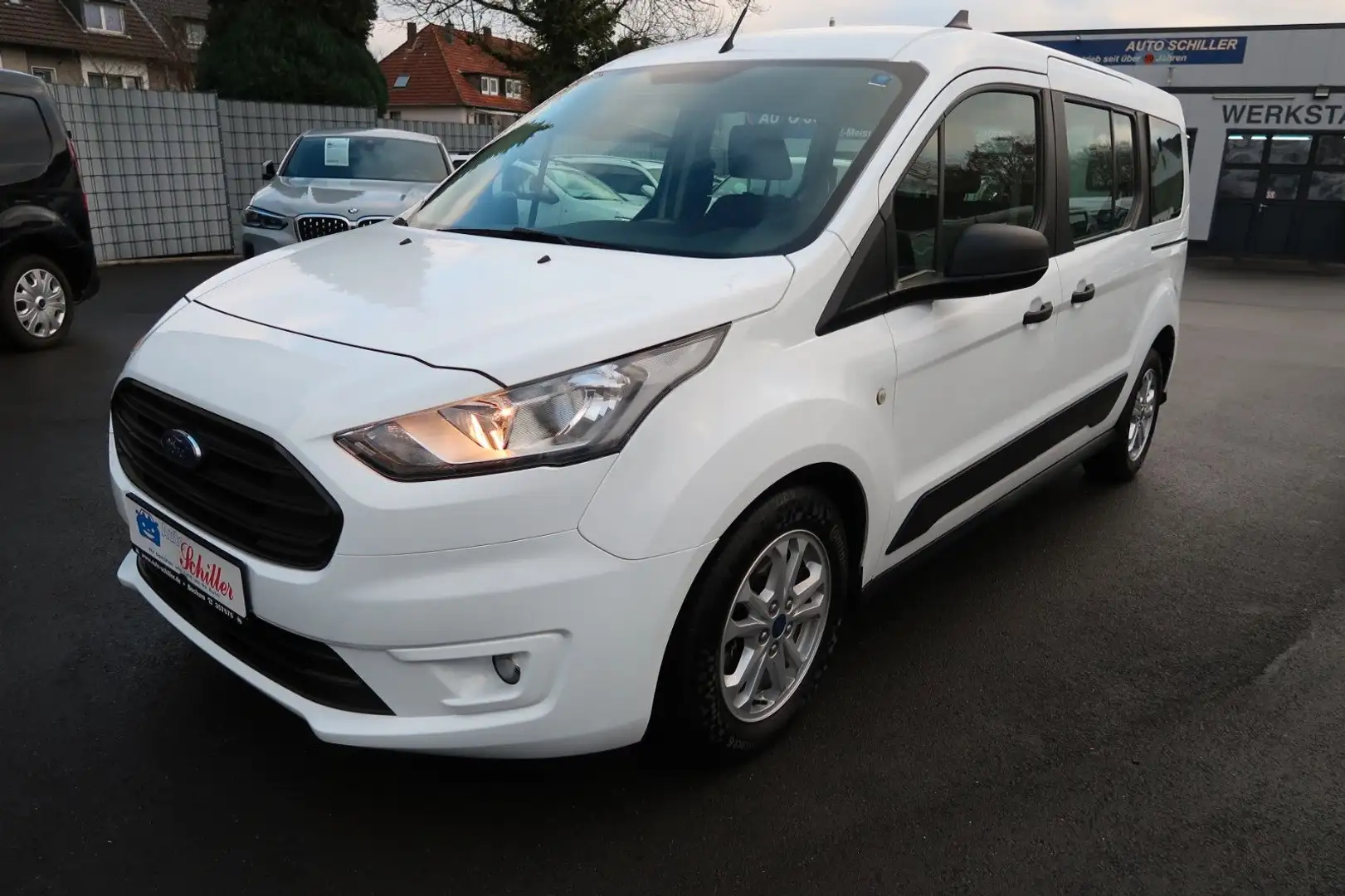 Ford Transit Connect Kombi lang # Automatik# 22 tkm Blanc - 1