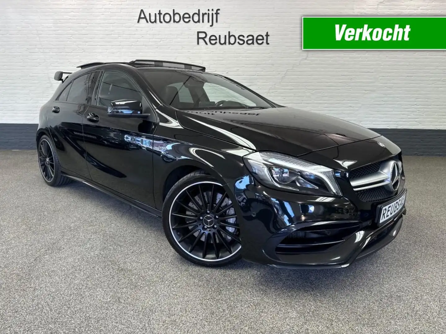 Mercedes-Benz A 45 AMG A45 AMG 4Matic 380Pk VERKOCHT!!! Zwart - 1