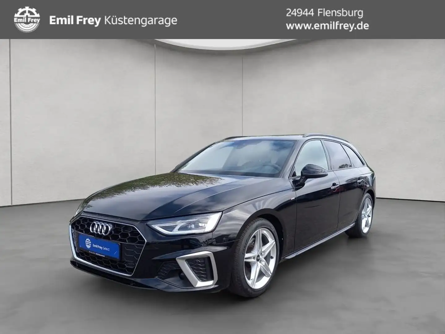 Audi A4 Avant 35 TFSI -S line- S tronic Navi/ SHZ/ Pa Schwarz - 1