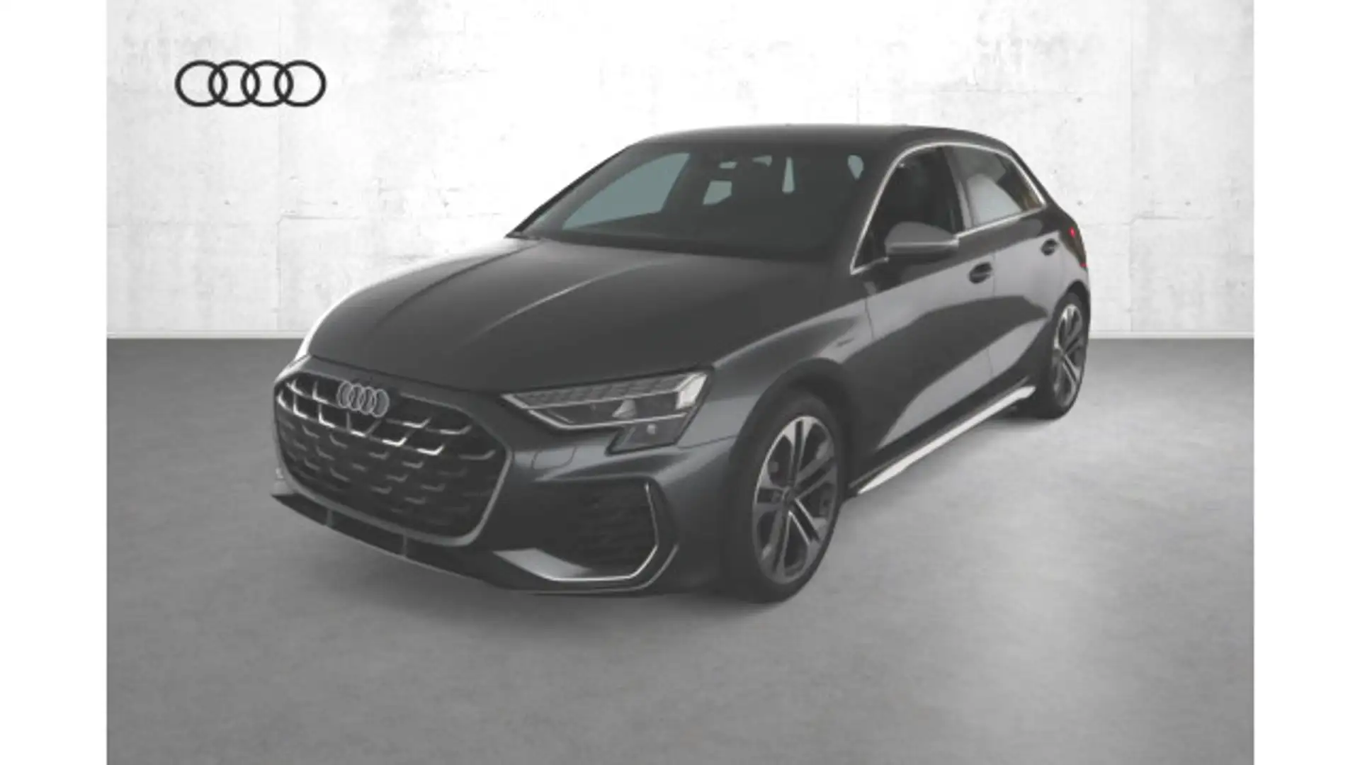 Audi S3 TFSI Q LEDER SOUND NAVI+ SITZHZ Grau - 2