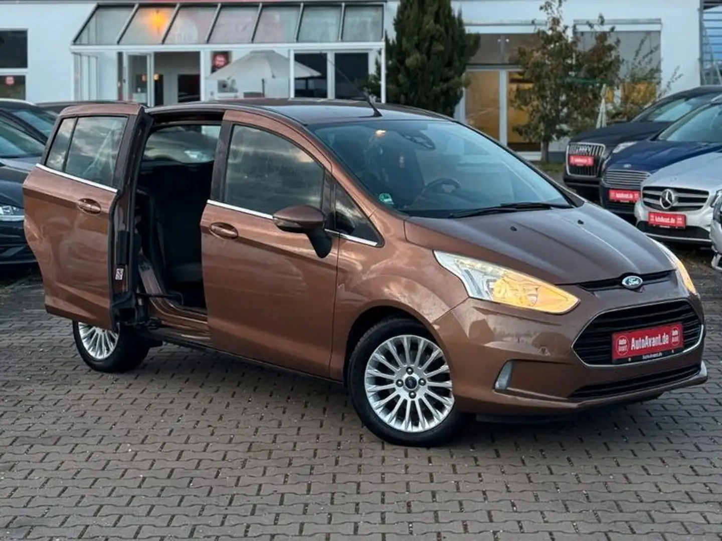 Ford B-Max 1.0 Titanium*8-FACH*MFL*BCM*BT*GRA*BT* Braun - 1