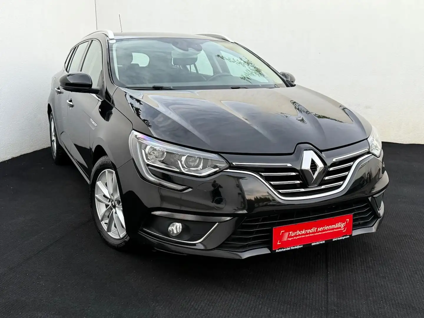 Renault Megane Life dCi Automatik //1.BESITZ// Schwarz - 1