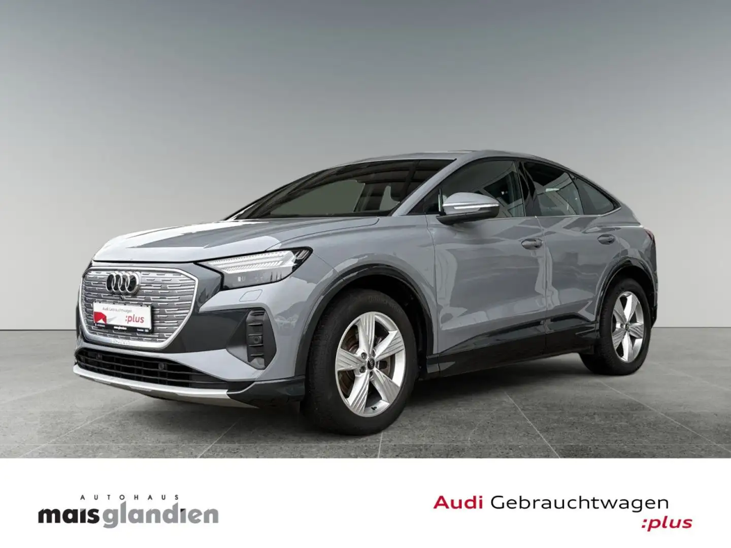 Audi Q4 e-tron Q4 Sportback e-tron 50 q. AHK Navi+ ACC Matrix HUD Grau - 1