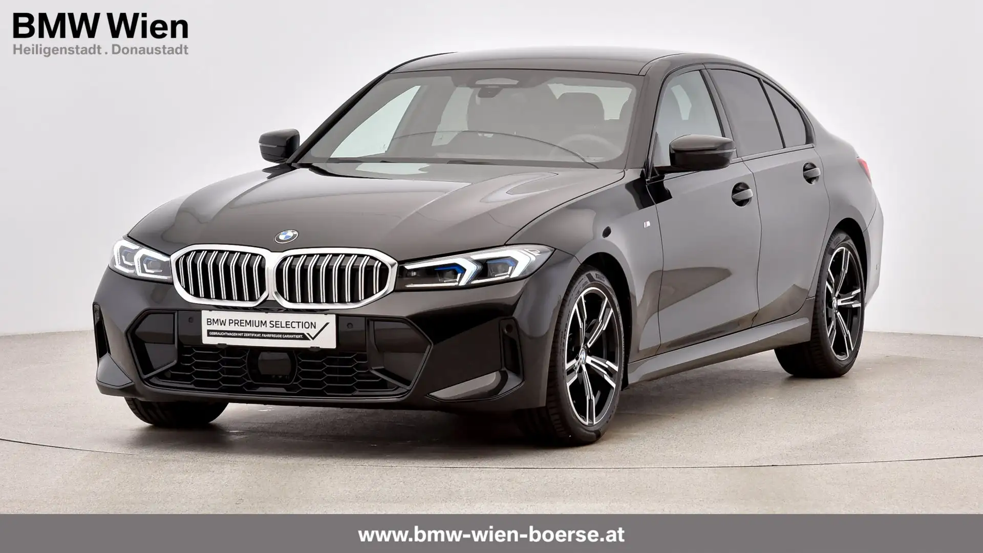 BMW 318 318d Zwart - 1
