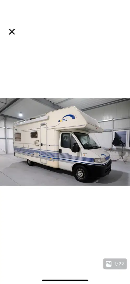 Fiat 2300 Wohnmobil Білий - 2