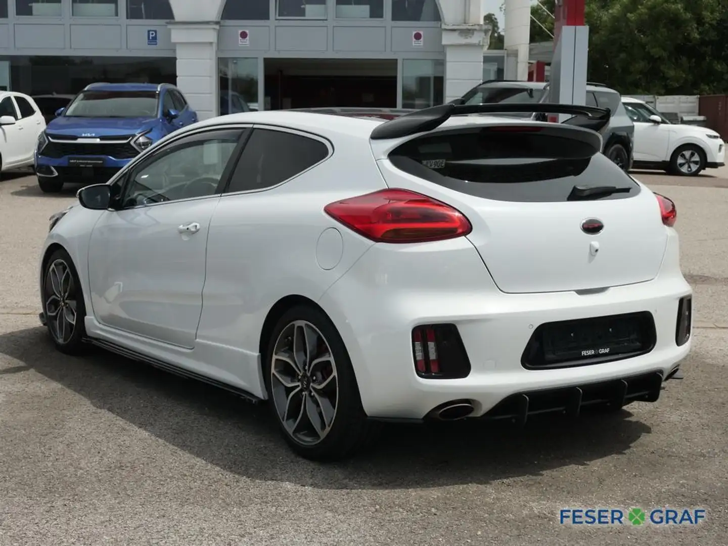 Kia ProCeed / pro_cee'd Sportfahrwerk Tieferlegung Panorama Wit - 2