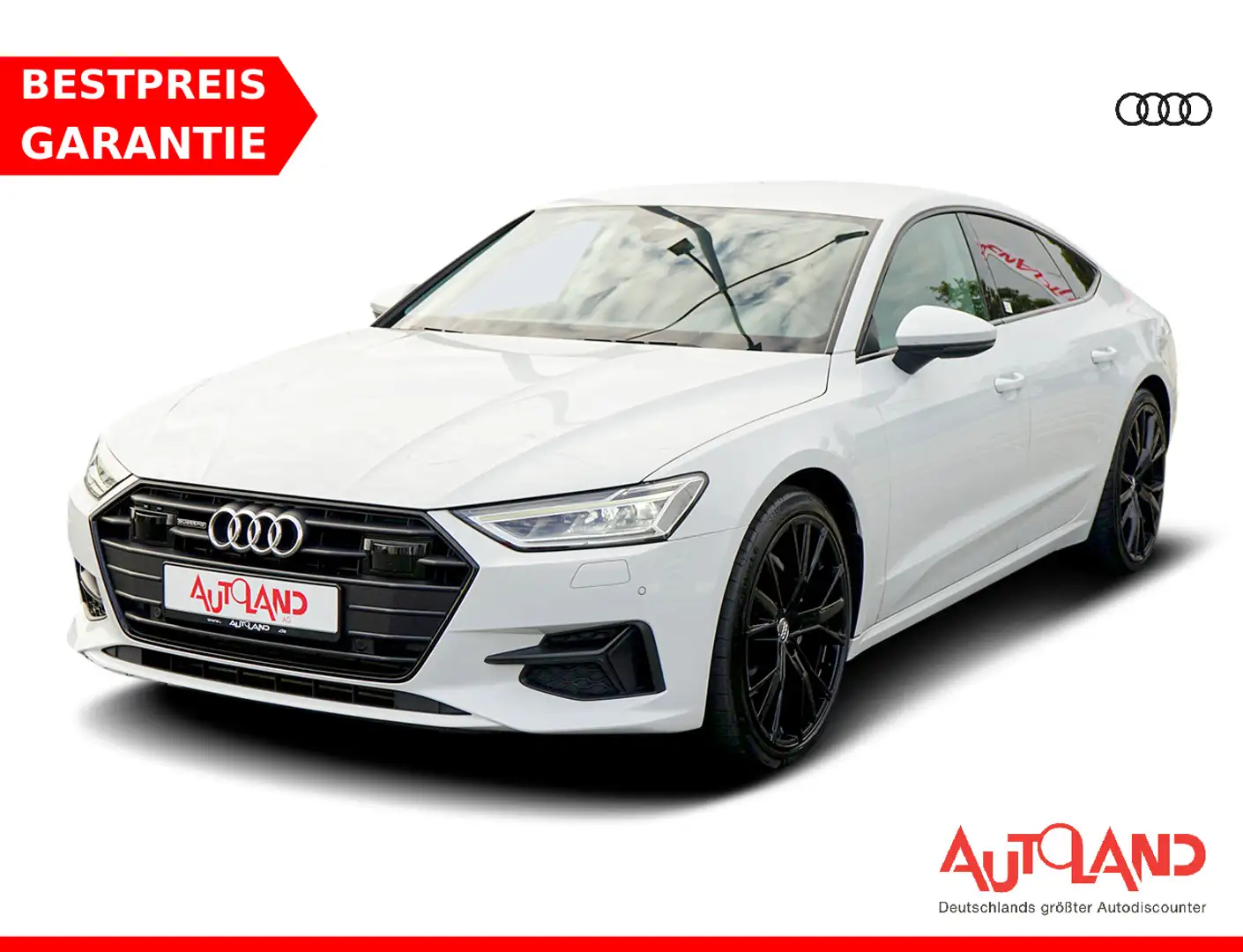 Audi A7 Sportback 3.0 TDI quattro LED ACC Navi Kamera Weiß - 1
