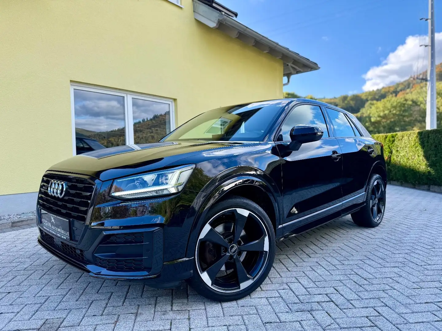 Audi Q2 35 TDI quattro S-Line Virtual-TEMP-Kamera-LED Schwarz - 2