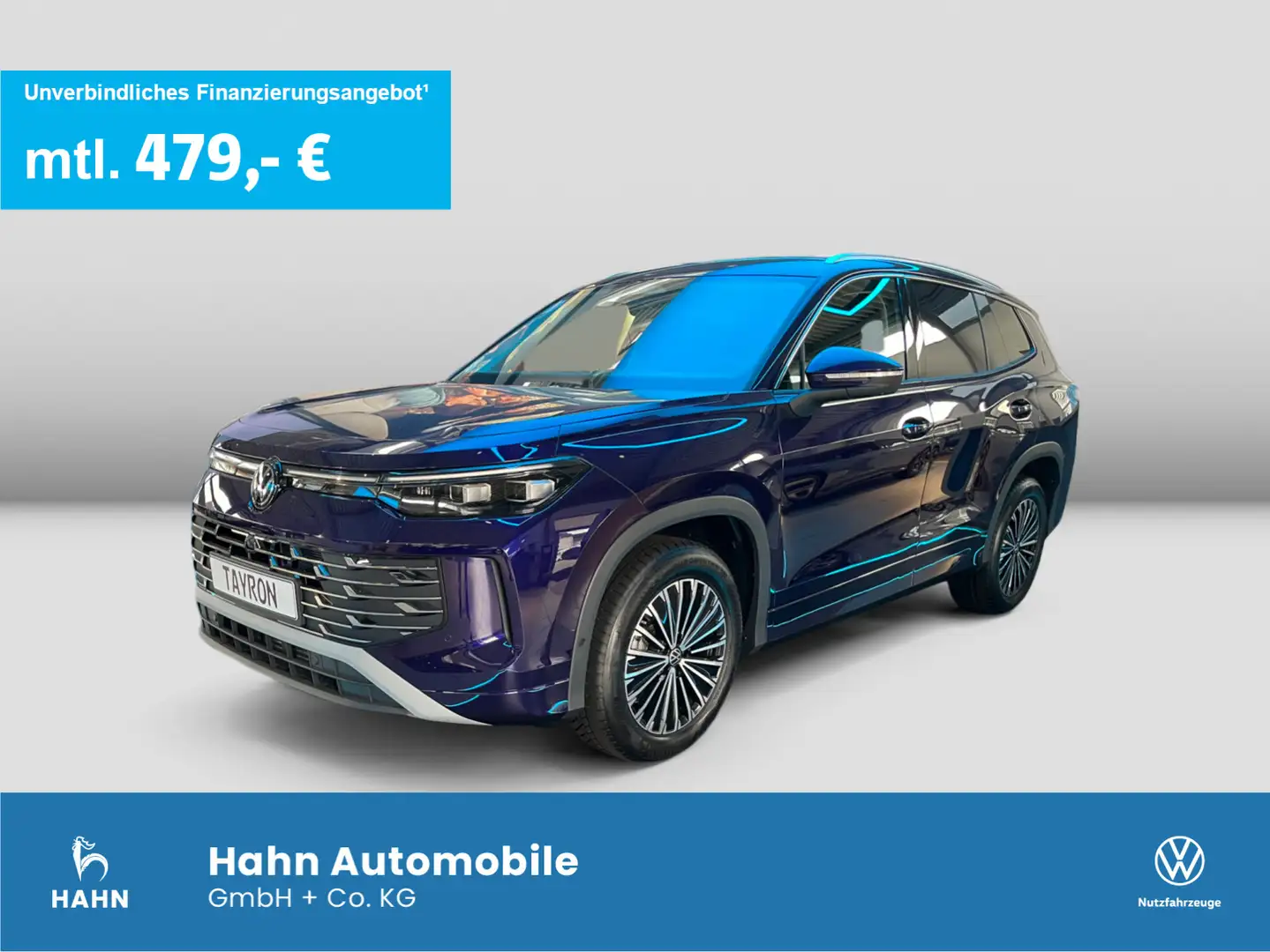 Volkswagen Tayron Elegance 1,5eTSI DSG 150PS 7-Sitz AHK Nav Mauve - 1