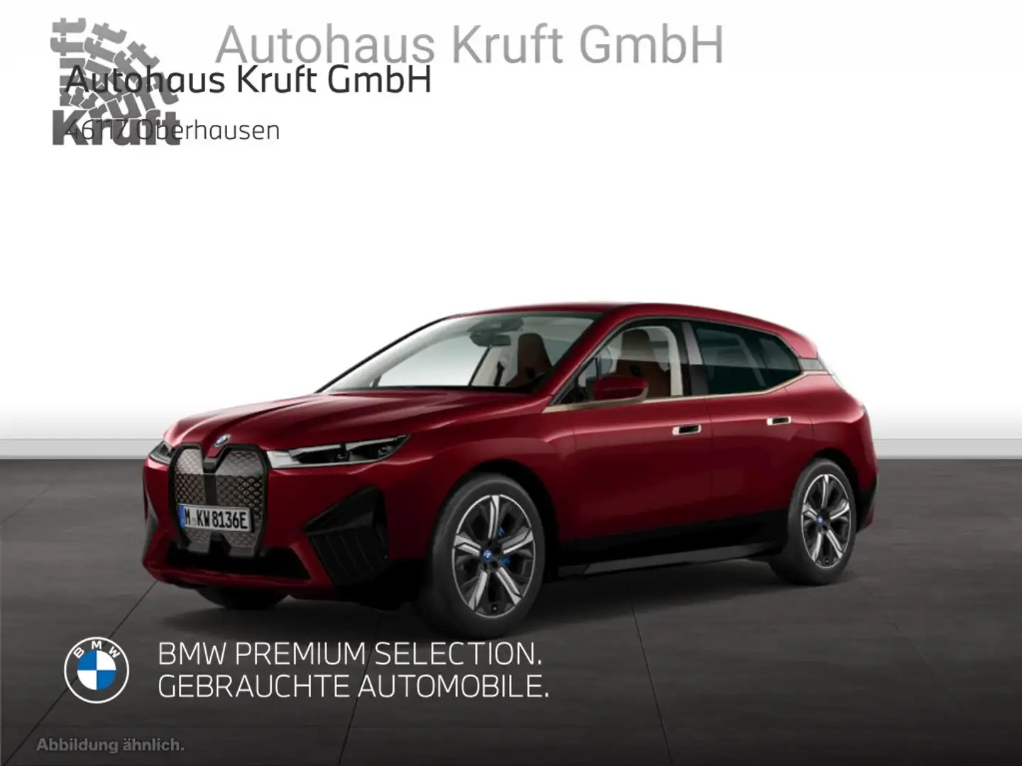 BMW iX xDrive40 SPORTPAKET+KAMERA+LM21+SITZHZ Rouge - 2
