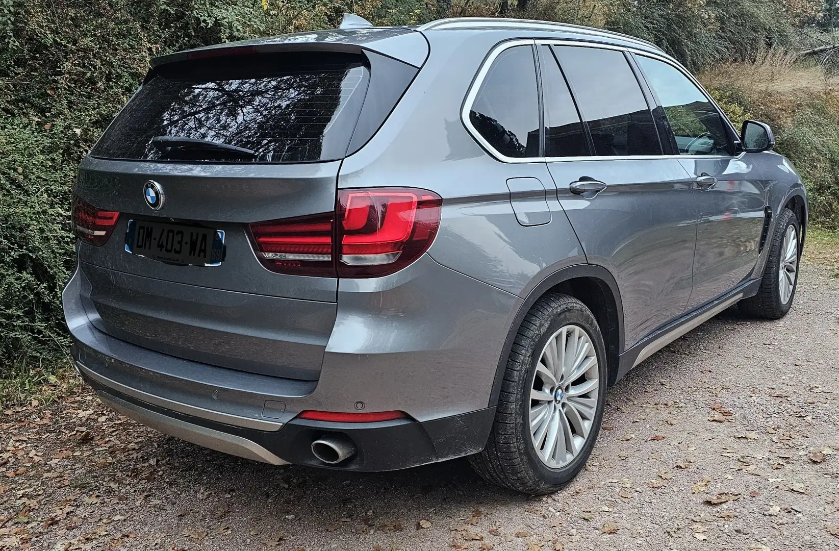 BMW X5 xDrive25d 218 ch Lounge Plus A Gris - 2