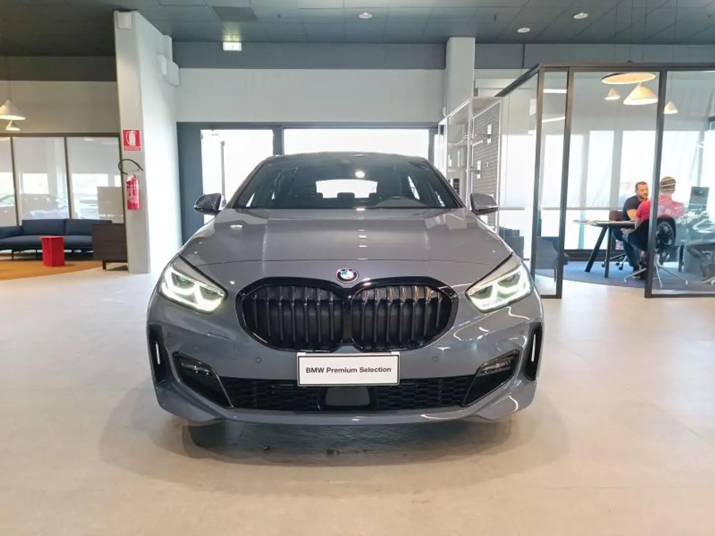 BMW 118 d Msport auto Grigio - 2