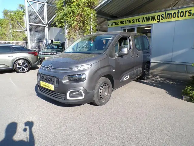 Citroen Berlingo 5pl 1.2 110cv Gris 12/19 98765km Clim Radio Blueto