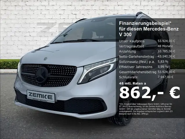 Mercedes-Benz V 300 d EXCLUSIVE EDITION 4MATIC lang Sportpaket Panoram