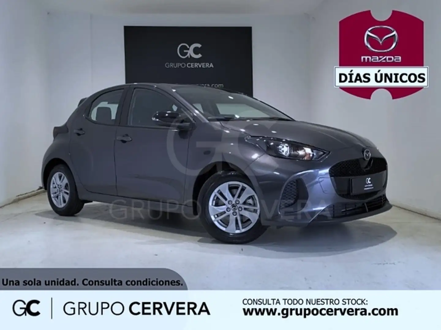 Mazda 2 Hybrid 1.5 Centre-Line  CVT 85kW Gris - 1