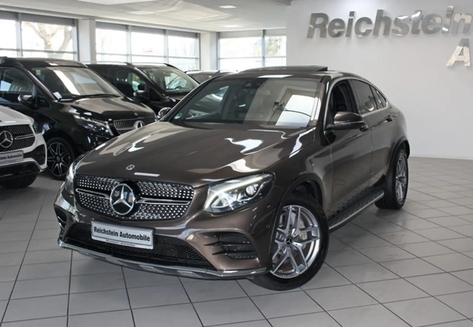 Mercedes-Benz GLC 250 4M COUPE AMG DISTR KAMERA TOTW Brun - 1