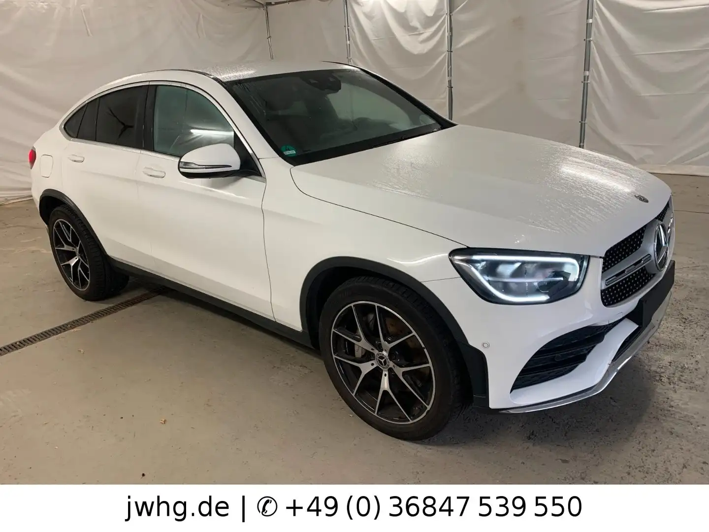 Mercedes-Benz GLC 220 Coupe 4M 2x AMG Line 20" LED Kamera DAB Weiß - 2
