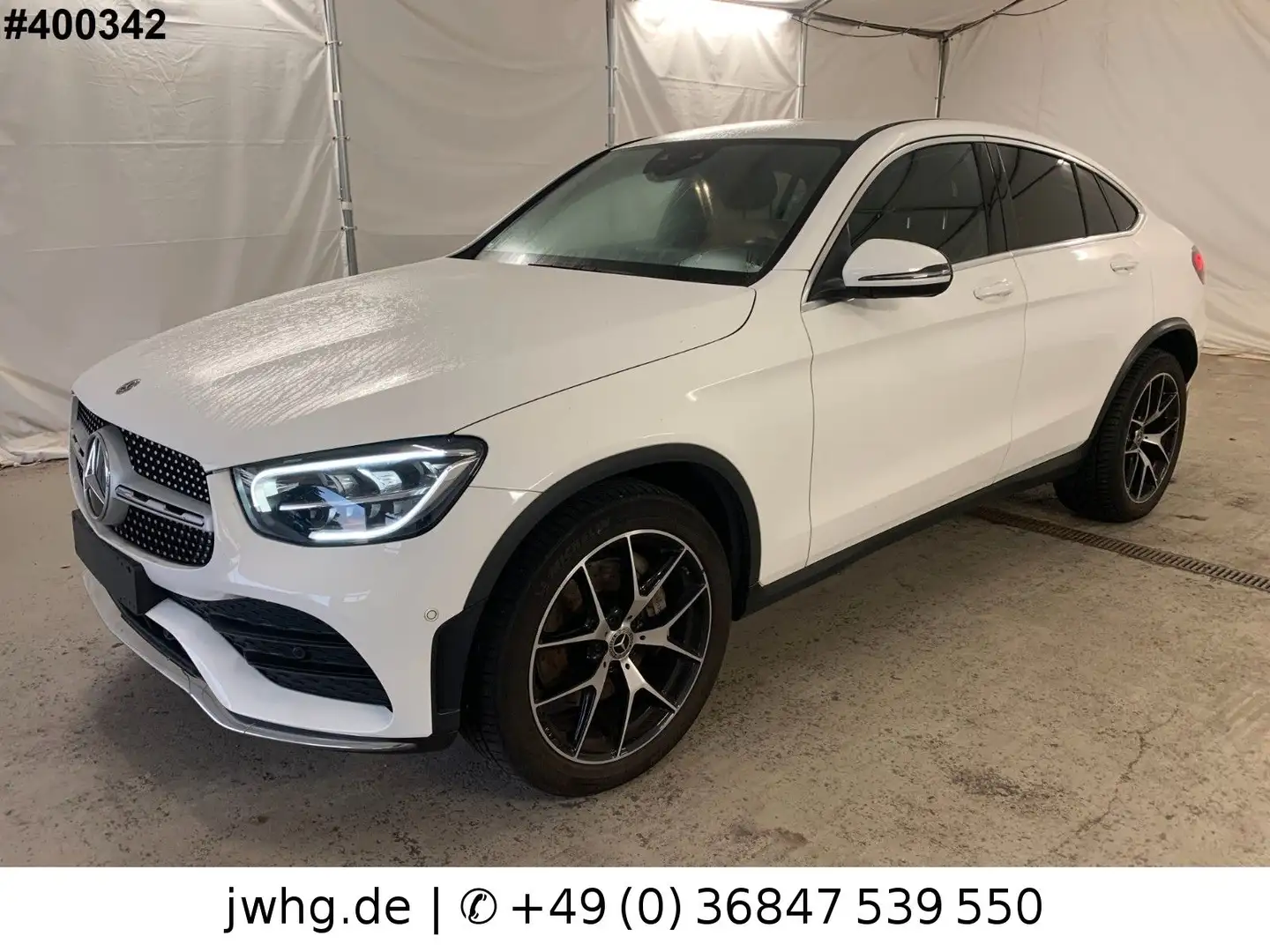 Mercedes-Benz GLC 220 Coupe 4M 2x AMG Line 20" LED Kamera DAB Weiß - 1