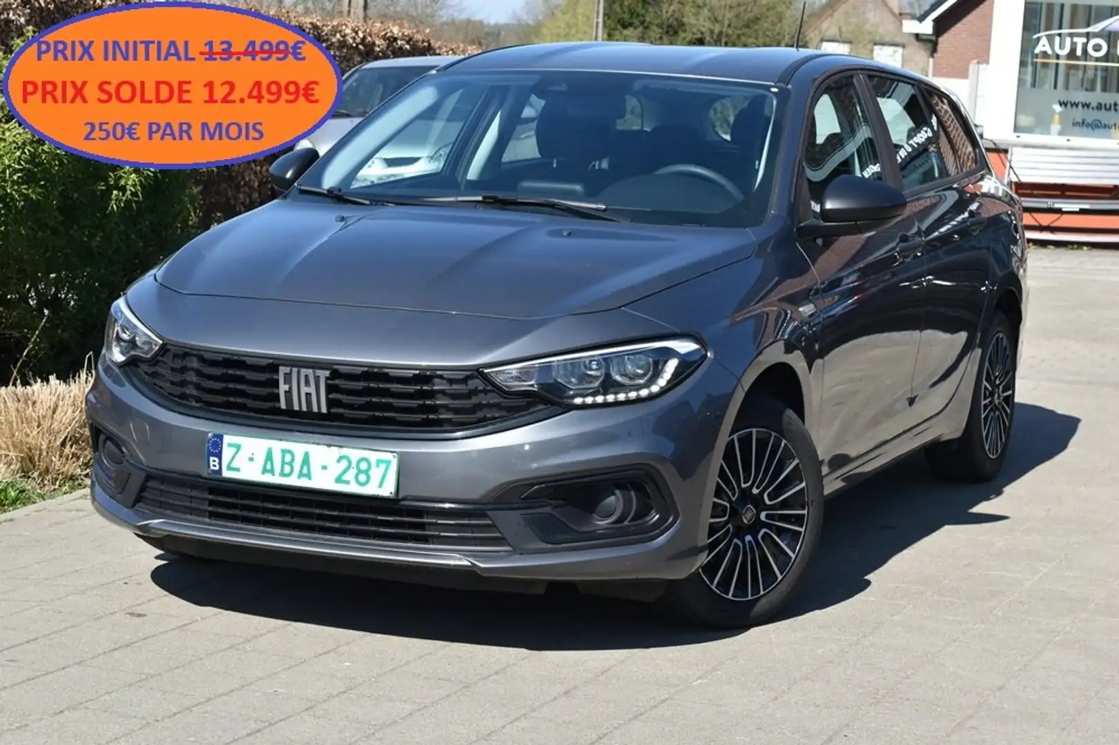 Fiat Tipo SW 1.0i *GPS*Carplay*250€ PAR MOIS SANS ACOMPTE Grijs - 1