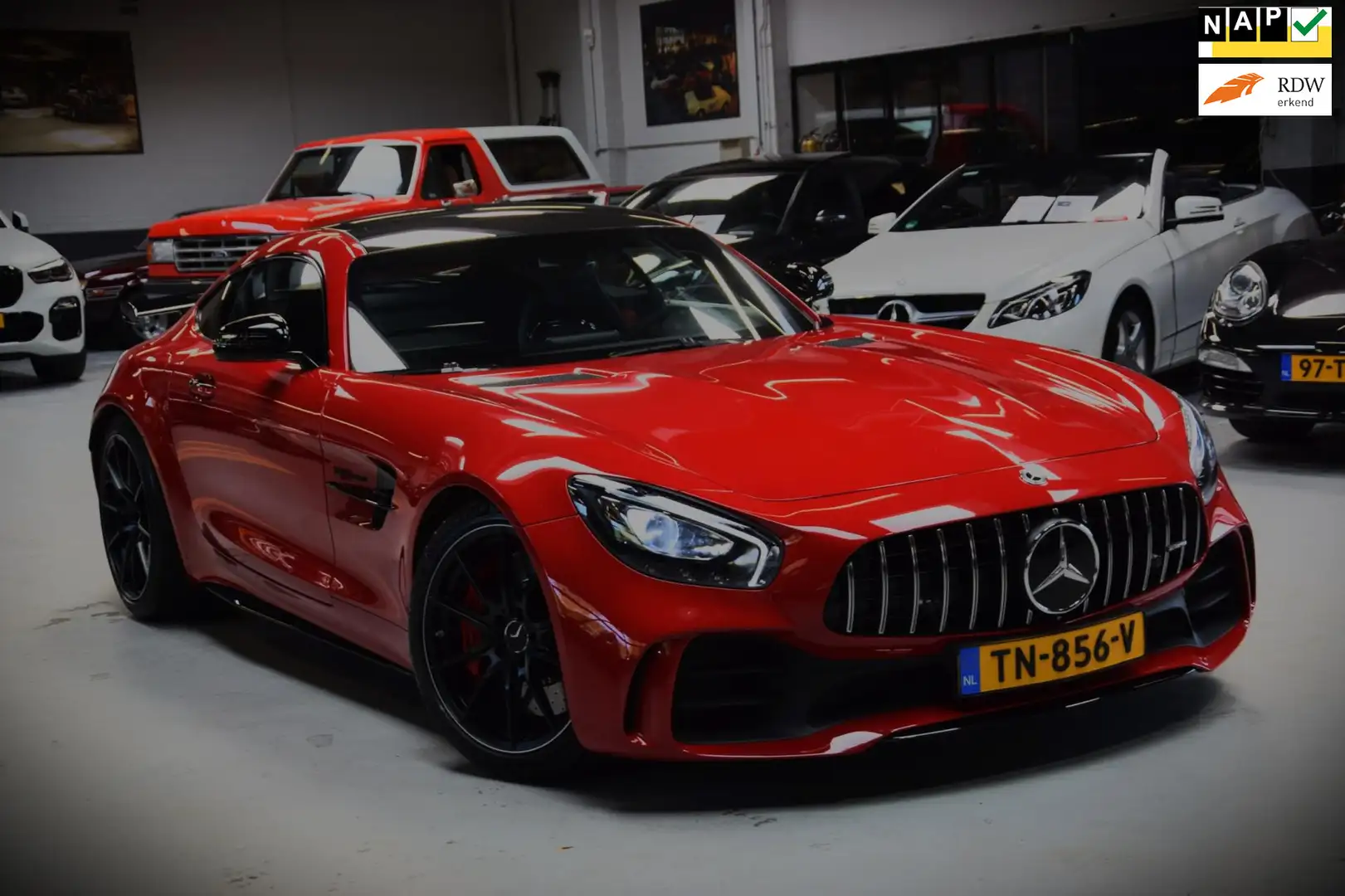 Mercedes-Benz AMG GT 4.0 R Org.NL!!|PPF|25000km!!|Dealer Onderhouden Rouge - 1