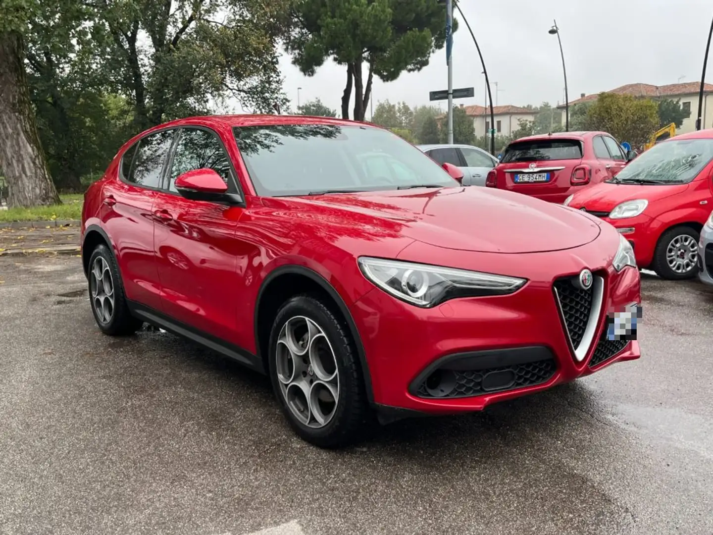Alfa Romeo Stelvio 2.2 Turbodiesel 190 CV AT8 Q4 Sport-Tech PROMO Rosso - 1