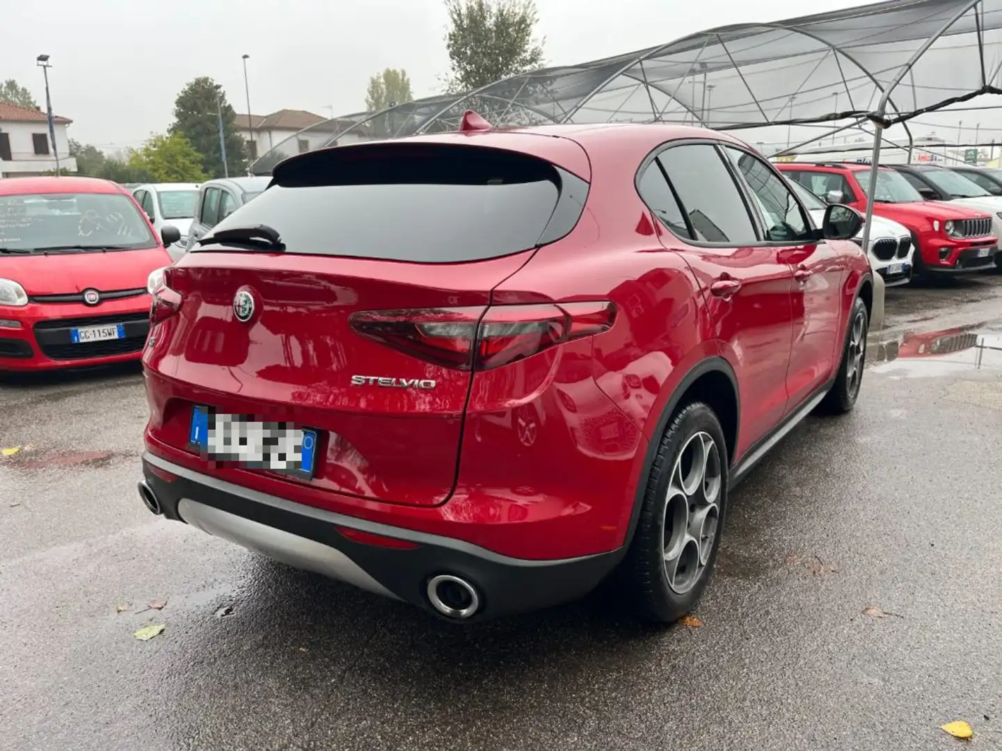Alfa Romeo Stelvio 2.2 Turbodiesel 190 CV AT8 Q4 Sport-Tech PROMO Rosso - 2