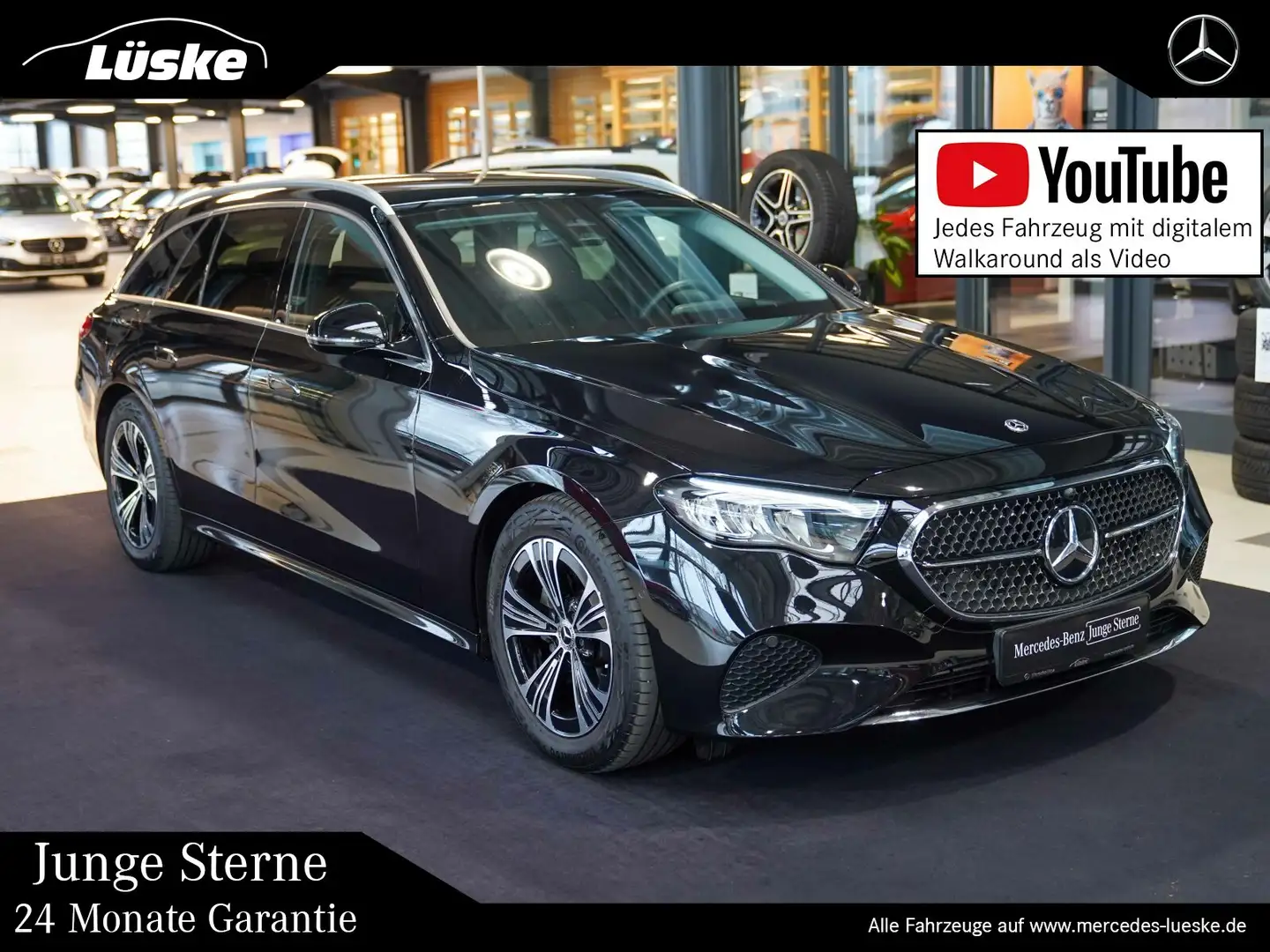 Mercedes-Benz E 220 E 220 d T AVANTGARDE Standheizung DISTRONIC AHK Negro - 1