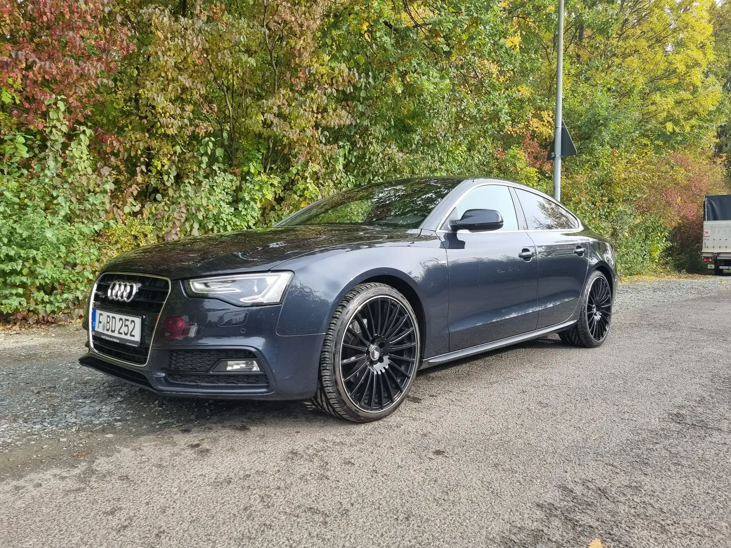Audi A5 A5 Sportback Diesel 2.0 TDI quattro + TÜV bis 2027 Blau - 1