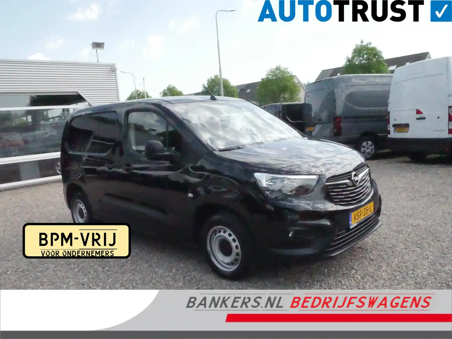 Opel Combo 1.5D 100PK, L1H1, Airco Zwart - 1