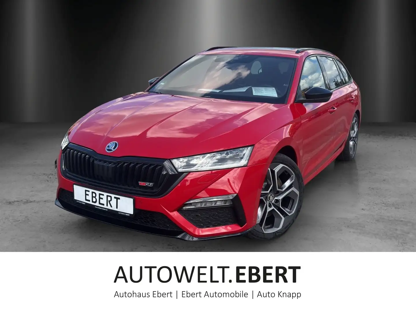 Skoda Octavia Combi RS 2,0 TSI 180 kW DSG Rot - 1