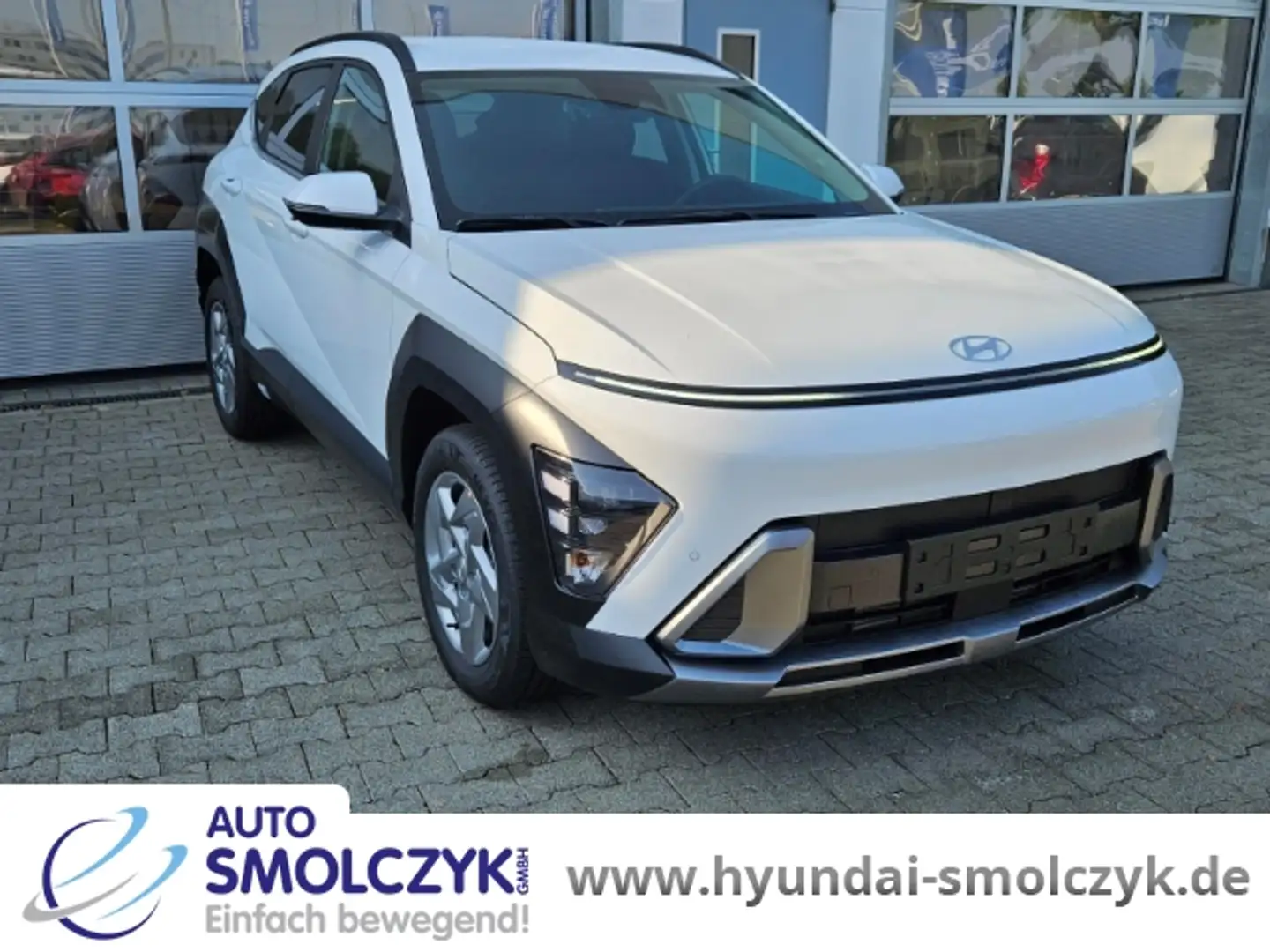 Hyundai KONA 1.6 2WD 7-DCT TREND ELKR.HECKKLAPPE+SITZHEIZUNG Weiß - 2