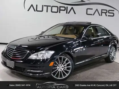 Black 2011 Mercedes-Benz S-Class Sedan  Automatic