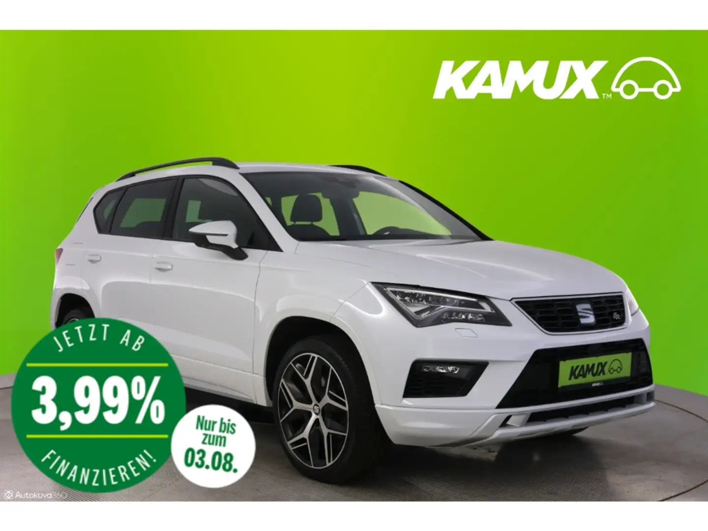 SEAT Ateca 2.0TDI DSG FR+LED+NAVI+VIRTUAL+PDC Alb - 1
