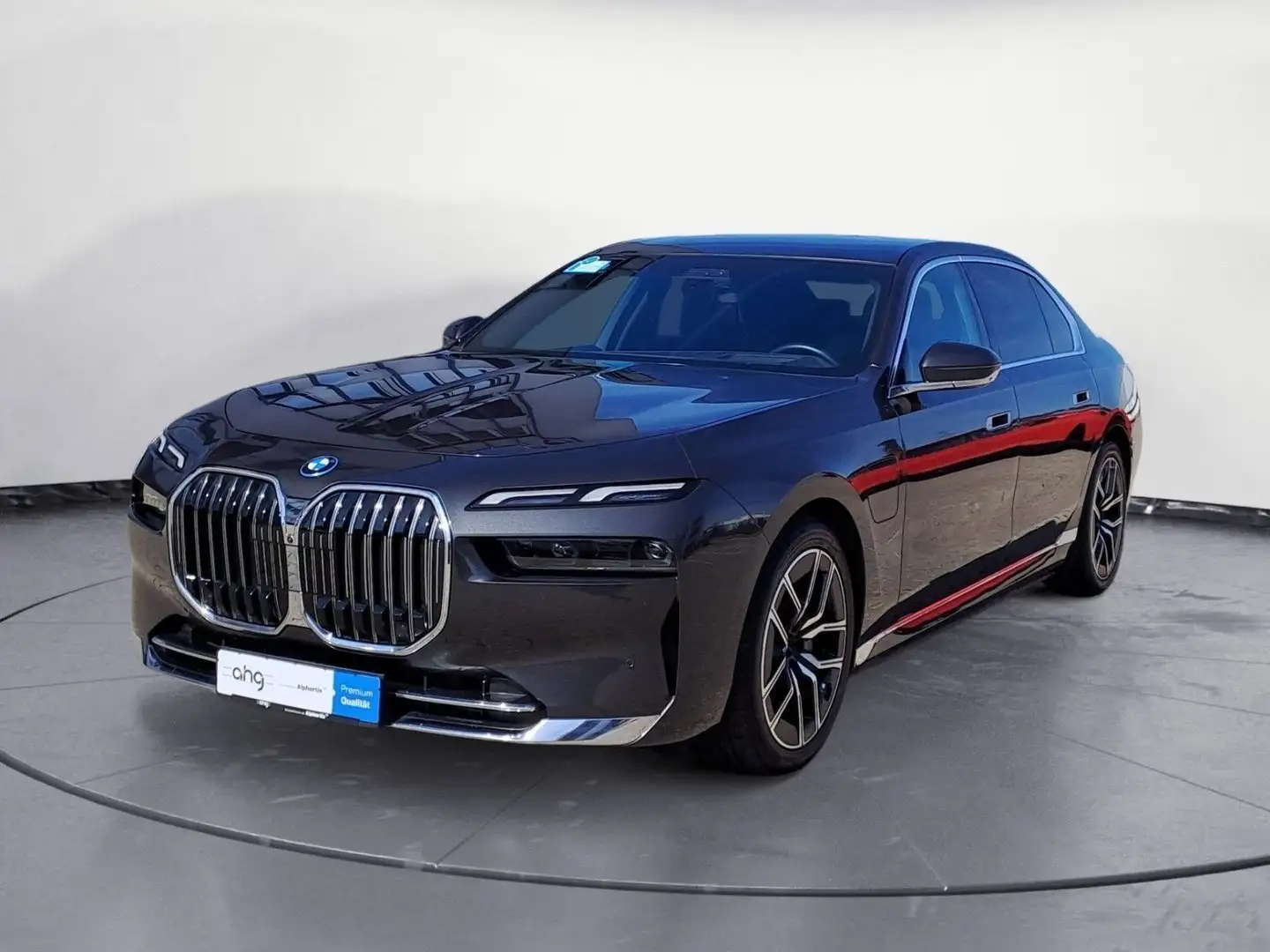 BMW 750 e xDrive Navi Leder Tempom.aktiv Panoramadach Grau - 2