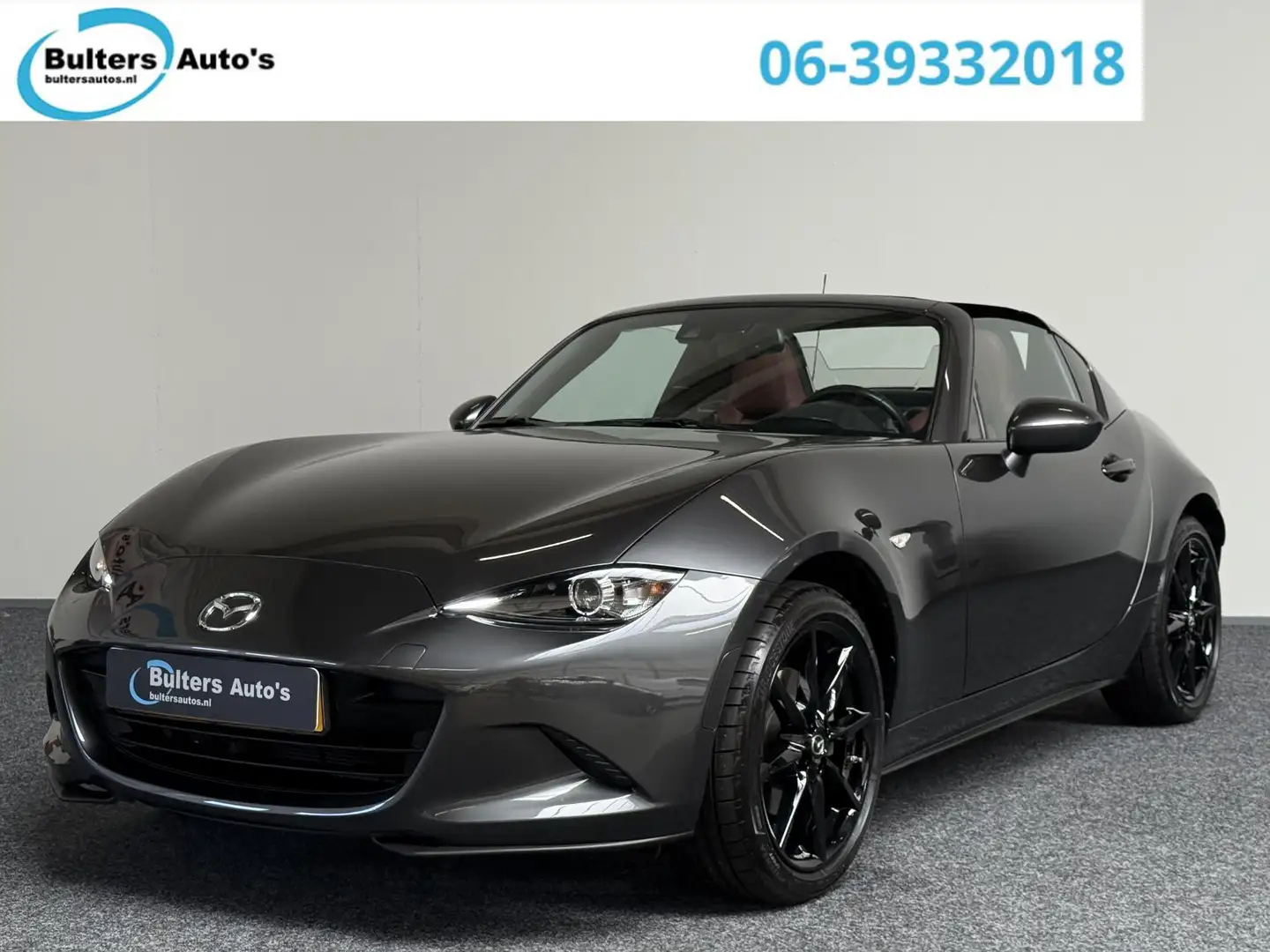 Mazda MX-5 RF 2.0 SkyActiv-G 160 GT-M AUTOMAAT | LEDER | CARP Grijs - 1