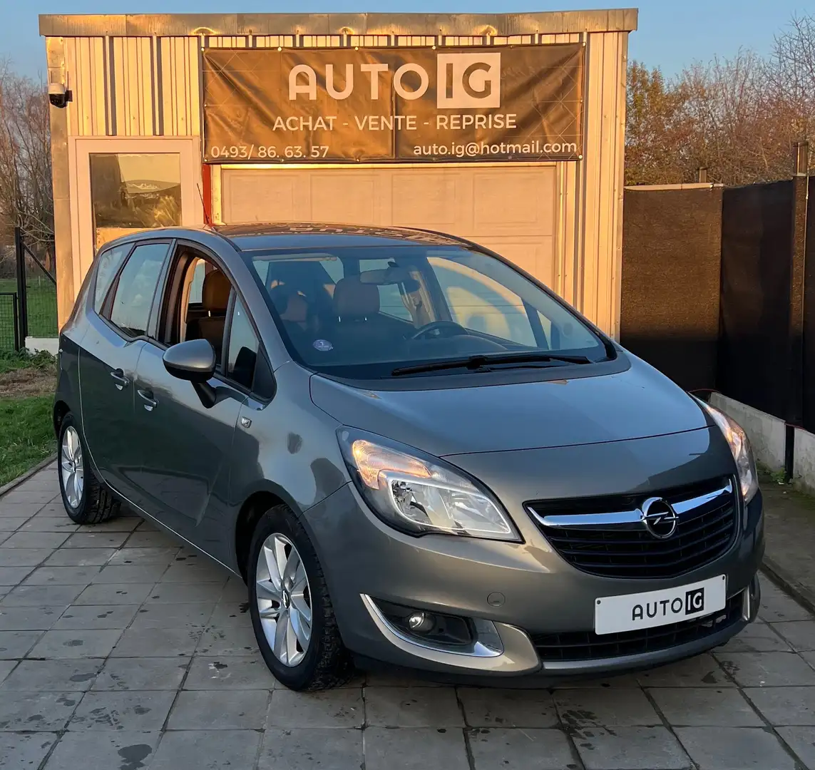 Opel Meriva Meriva 1.4 Turbo Clim//Bluetooth//Garantie 1 An Gris - 1