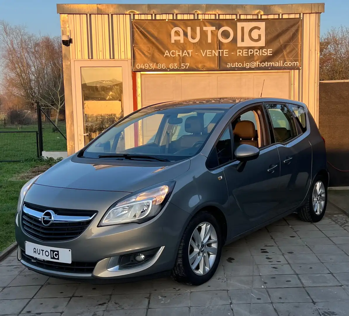 Opel Meriva Meriva 1.4 Turbo Clim//Bluetooth//Garantie 1 An Gris - 2