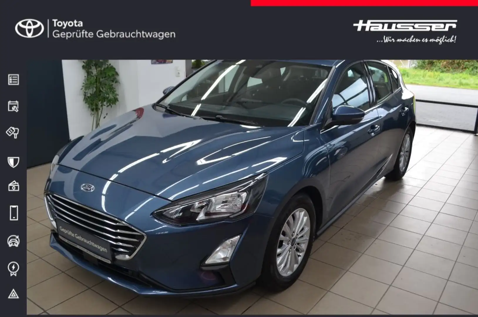 Ford Focus 1.0 EcoBoost Start-StoppTITANIUM*B&O-Radio Blu/Azzurro - 1