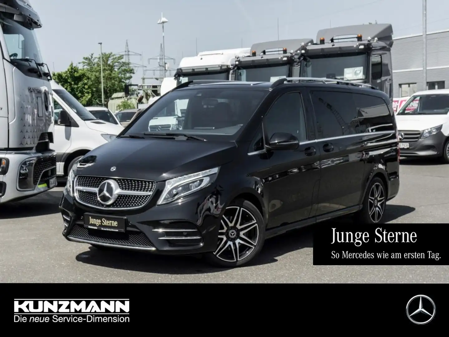 Mercedes-Benz V 300 d AVANTGARDE EDITION Lang Distronic AHK Schwarz - 1