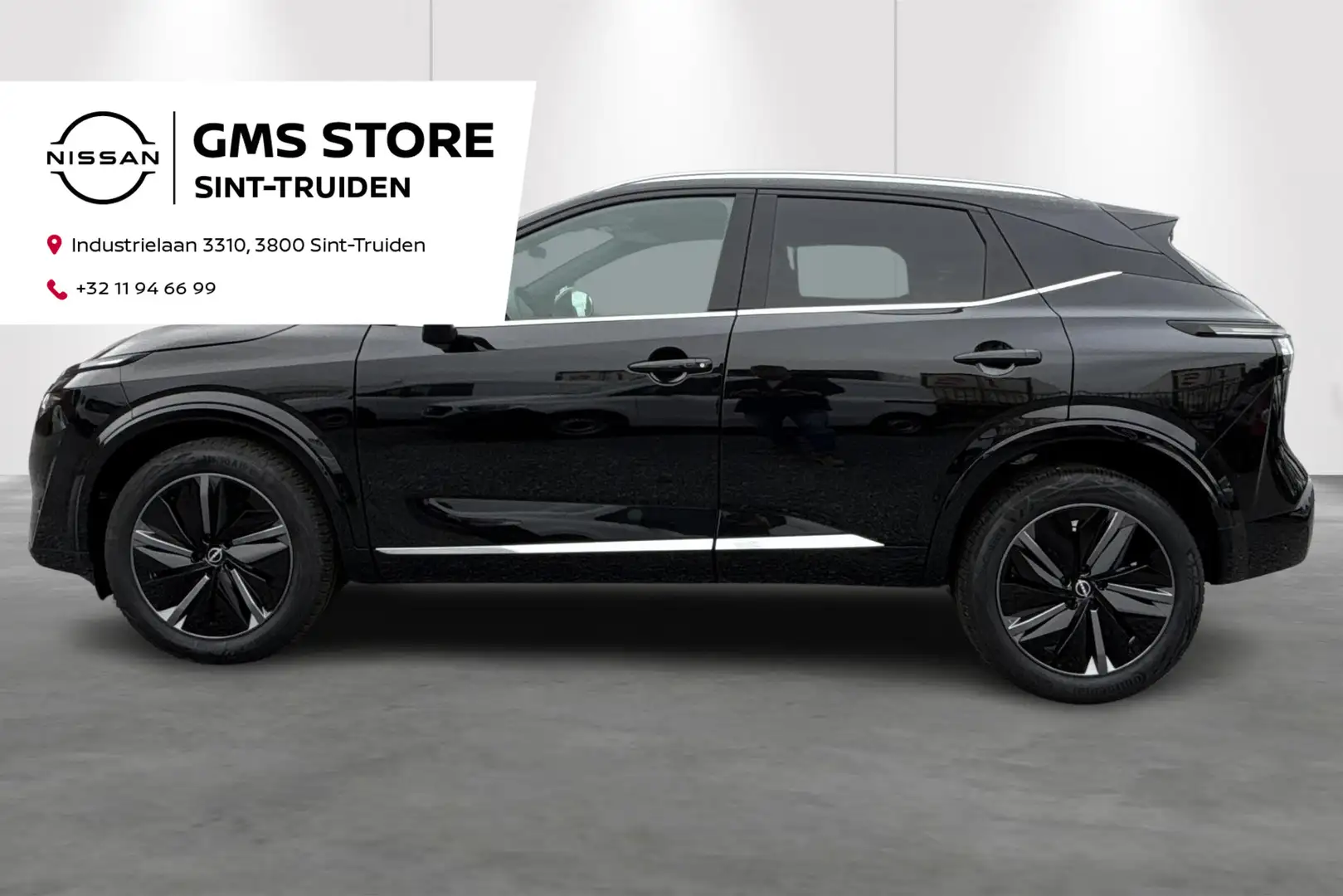 Nissan Qashqai MHEV 103KW Tekna Hybride, 360° camera, elektrisch Noir - 1