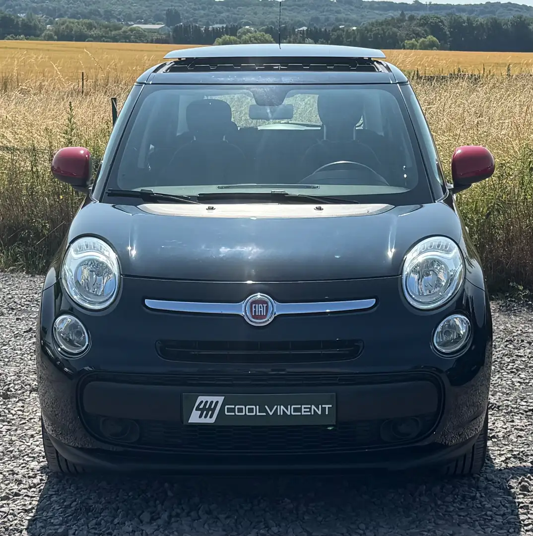 Fiat 500L 1.4i - Edition Rosso Amor - Toit pano - Bluetooth Zwart - 2