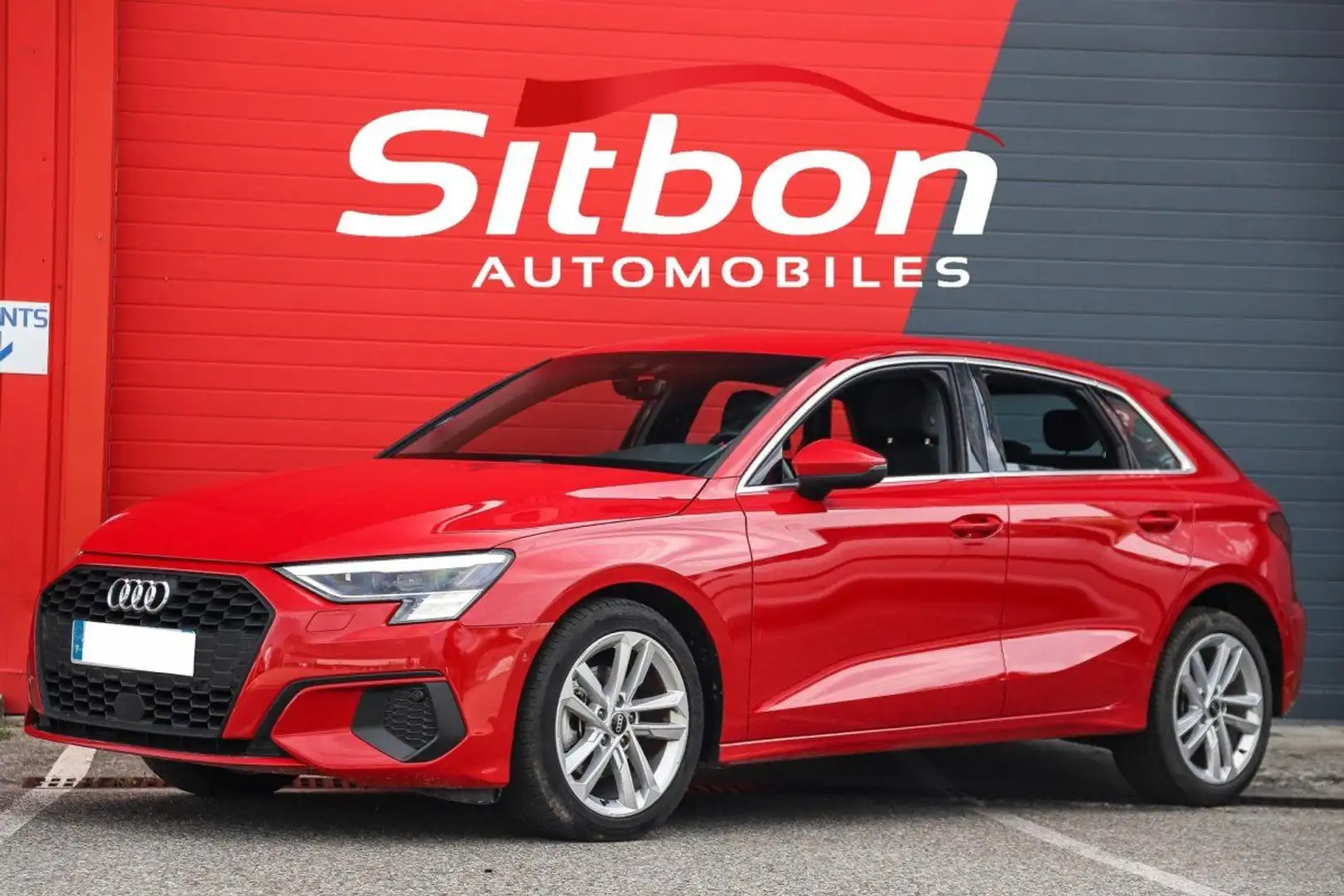 Audi A3 1.5 35 TFSI 150 Business Line CUIR SIEGES ELECTRIQ Rouge - 1