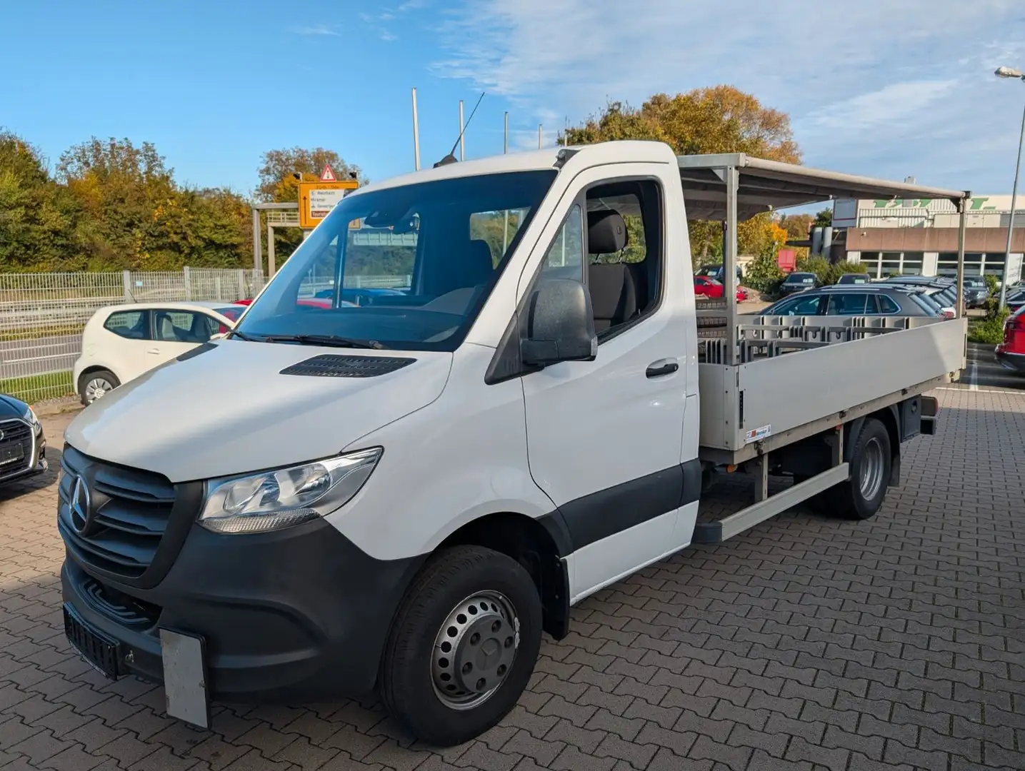 Mercedes-Benz Sprinter Sprinter Pritsche Navi Stndhzg Bianco - 1
