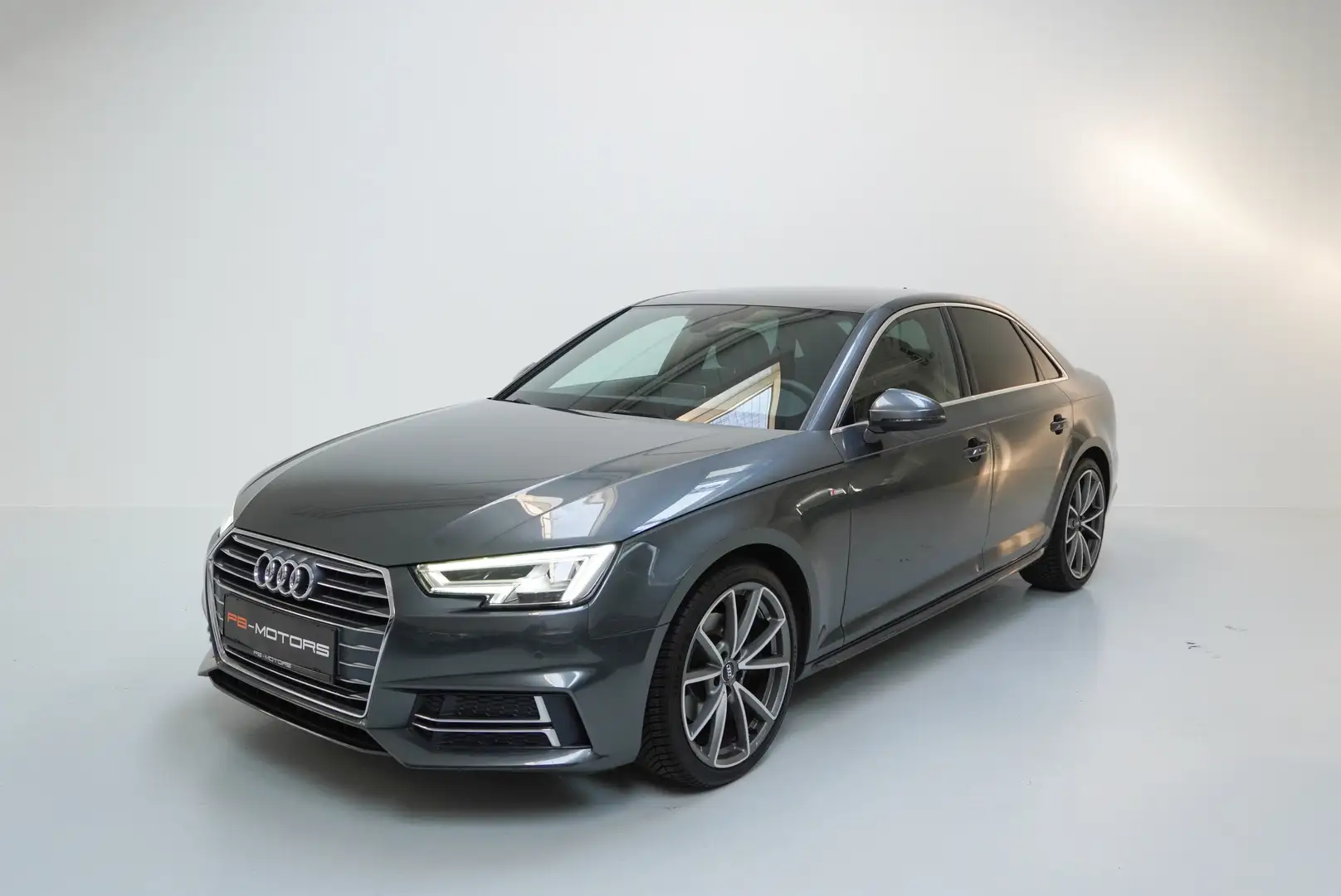 Audi A4 2.0TDI Sport 3xS-Line 19" LED RFK VIRTUAL Gris - 2