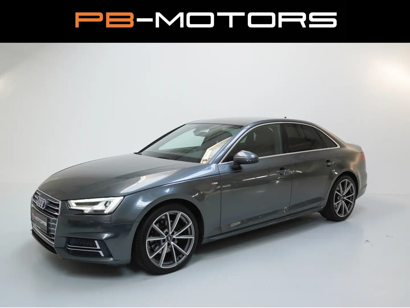Audi A4 2.0TDI Sport 3xS-Line 19" LED RFK VIRTUAL Gris - 1
