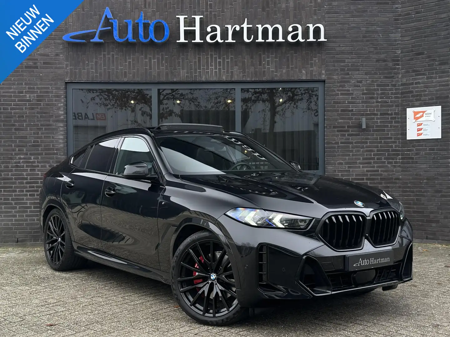 BMW X6 xDrive40d M-sport Pro PANO|H&K|LUCHTVERING|TRAVELP Negro - 1