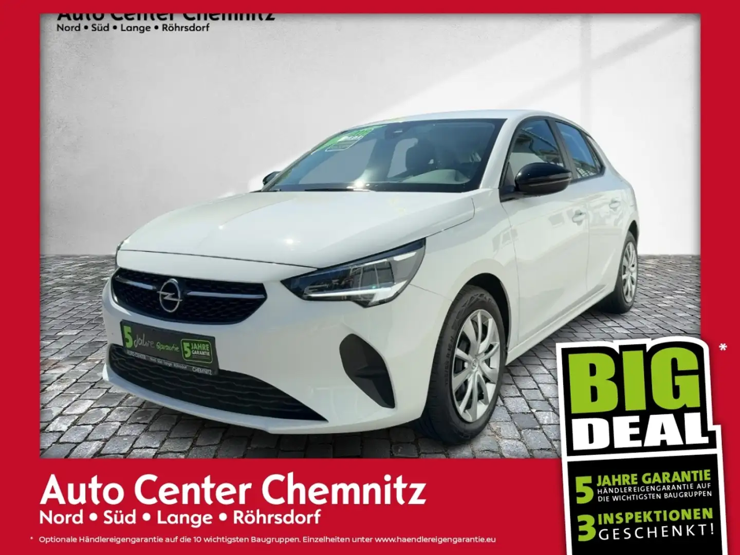 Opel Corsa F 1.2 AT8 Edition LED/Navi/PDC/180°Kamera Wit - 1